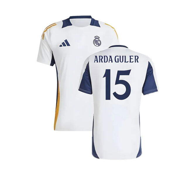 Professional Real Madrid 2024-2025 Training Strip (Arda Guler 15)