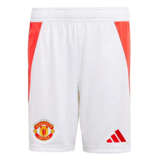 Home Shorts for Man Utd 2024-2025 (Junior