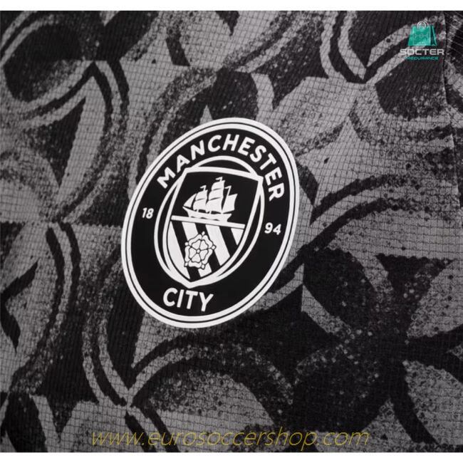 2025-2026 Man City Warm Up Jersey (Black)