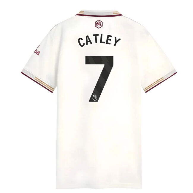 2025-20 Arsenal Authentic Third Soccer Jersey Catley 7 L M Women S