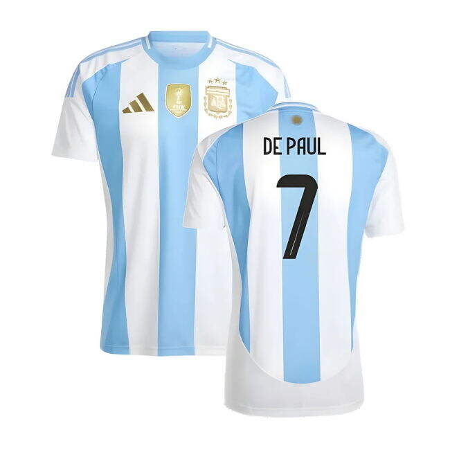 DE PAUL 7 Premium Argentina 2024-2025 Home Kit