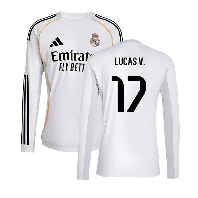 Real Madrid Official 2025-2026 Home Soccer Jersey - Premium Quality