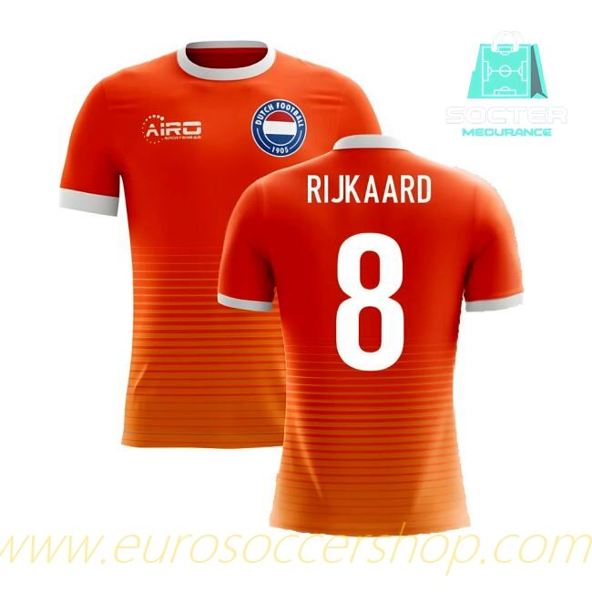 2025-26 Collection Holland Home Shirt Concept Edition (Rijkaard 8)