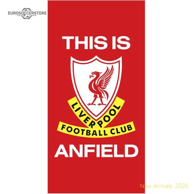 Authentic Liverpool Fc This Is Anfield Towel - Premium Quality