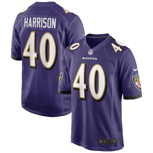 Baltimore Ravens Game NFL Jersey - Purple | High-Quality Football A...