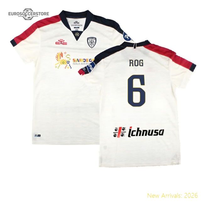 Cagliari 2022-23 Away Shirt (s) (rog 6) (bnwt) - Fan Collection