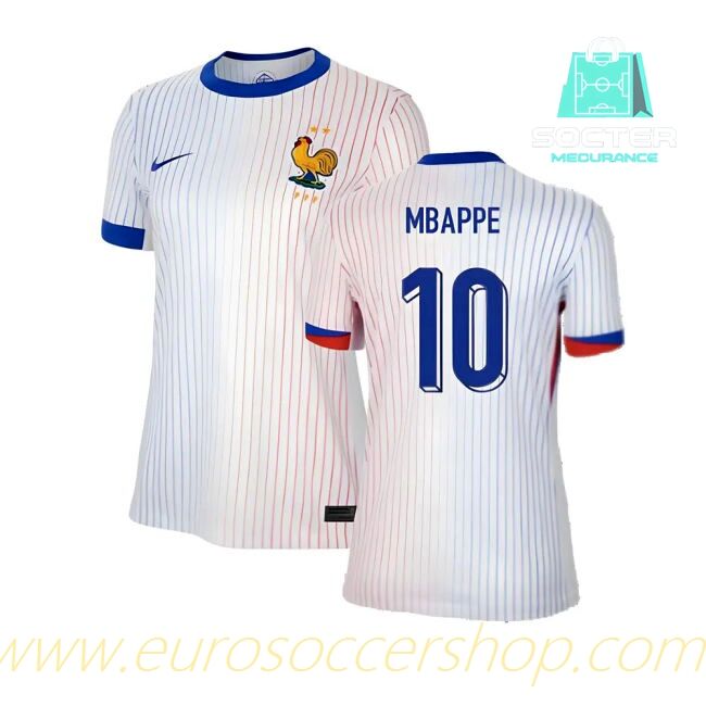 2024-25 Collection France Away Kit Women (Mbappe 10)