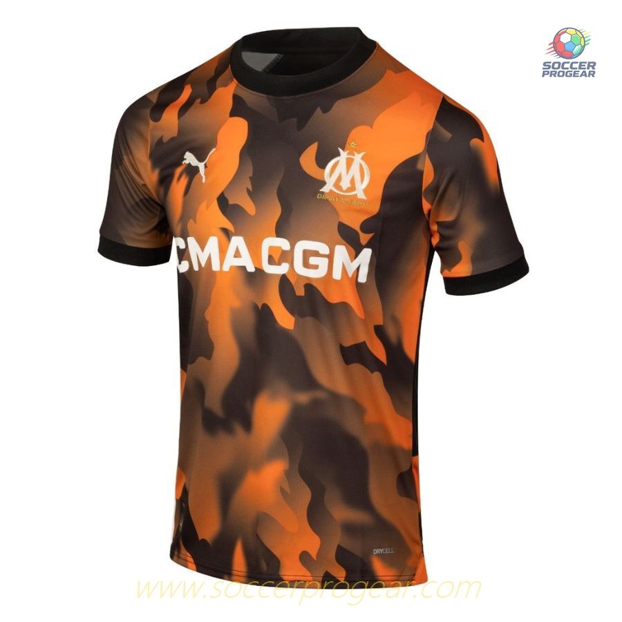 OM Ligue 1 2023 2024 Third Vitinha Youthren's Soccer Uniform Football Jersey