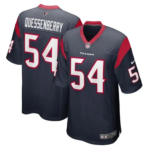 None Game NFL Jersey - Navy | Performance Football Apparel | NFL Footb