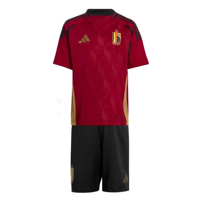 Premium 2024-2025 Belgium Home Player Kit World Replica Kit