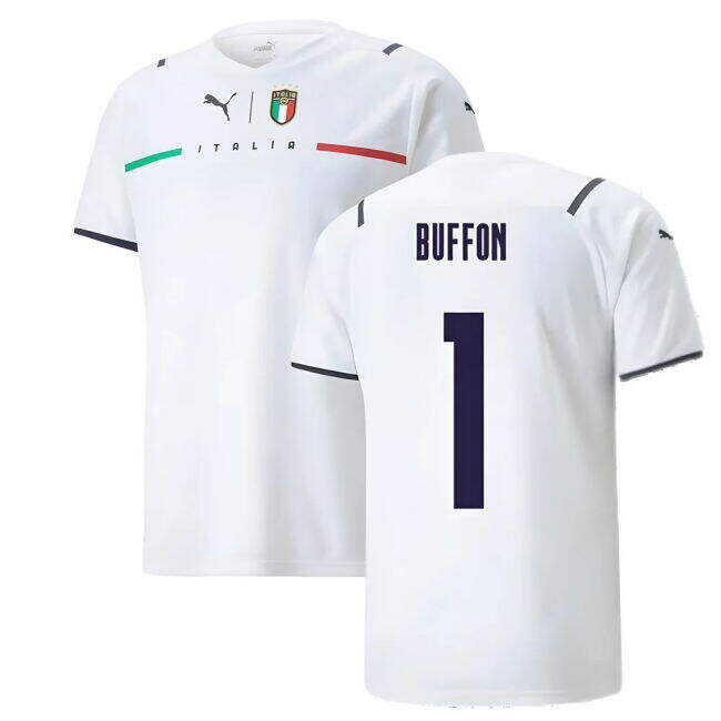 Minimalist 2021-2022 Italy Away Shirt (BUFFON 1) Fashionable