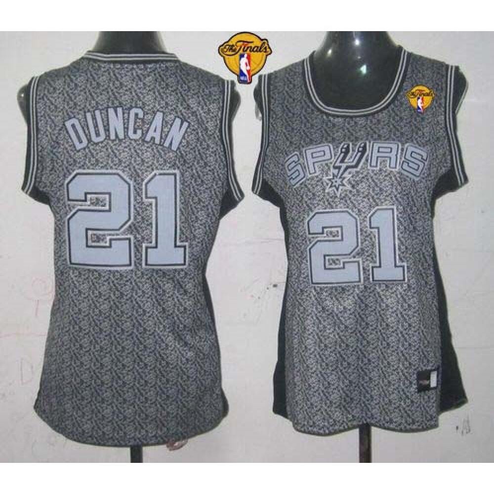 Collector's Item Authentic Men's SAS #21 Tim None Basketball Jersey