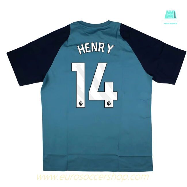 2025-2026 Arsenal Training Tee (Blanch Blue) (Henry 14)