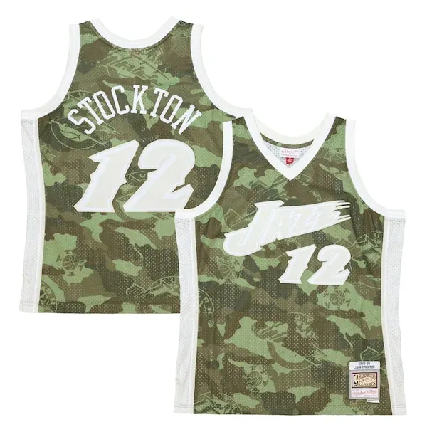 John Stockton UTA Official Team Jersey - Performance - Fan Favorite