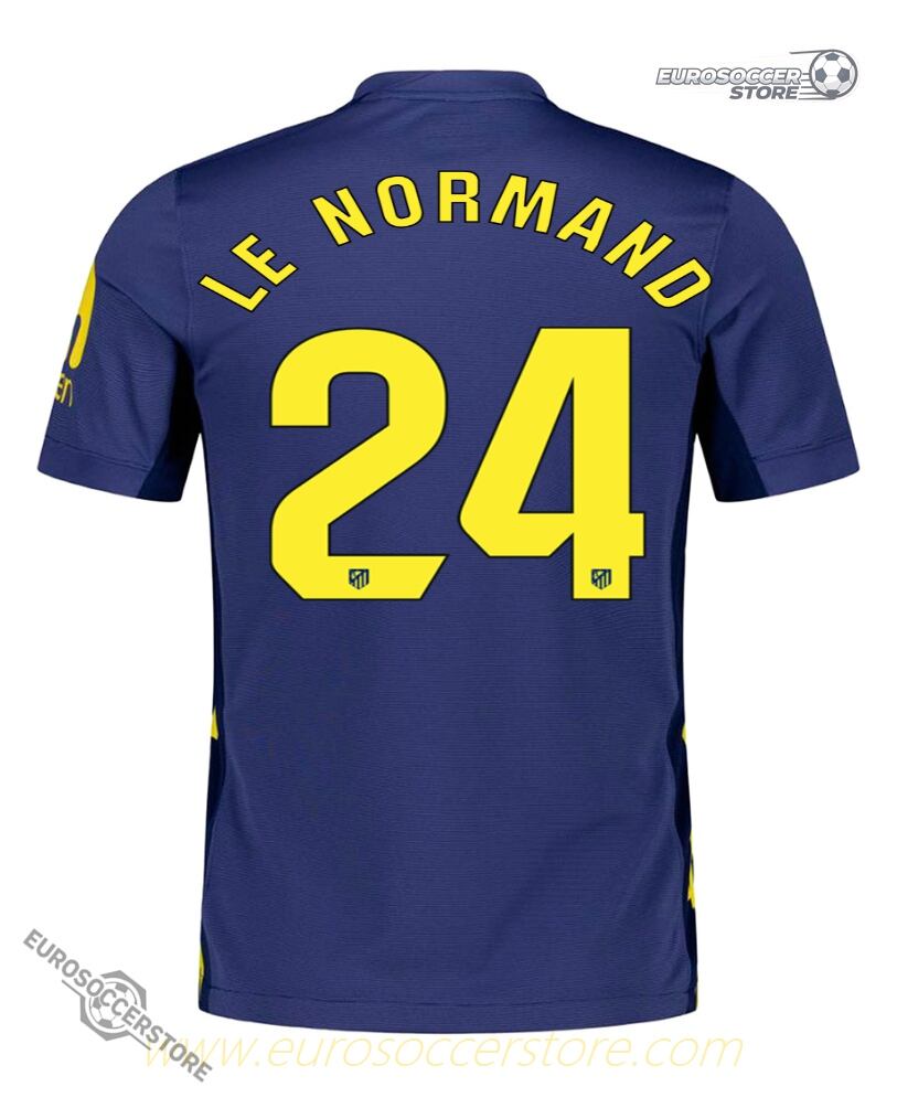 Atletico Madrid 25-26 Season Away Jersey - LE NORMAND 24 Edition