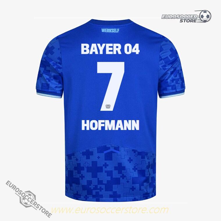 Bayer 04 Leverkusen HOFMANN 7 Third Football Jersey 25-26 Season