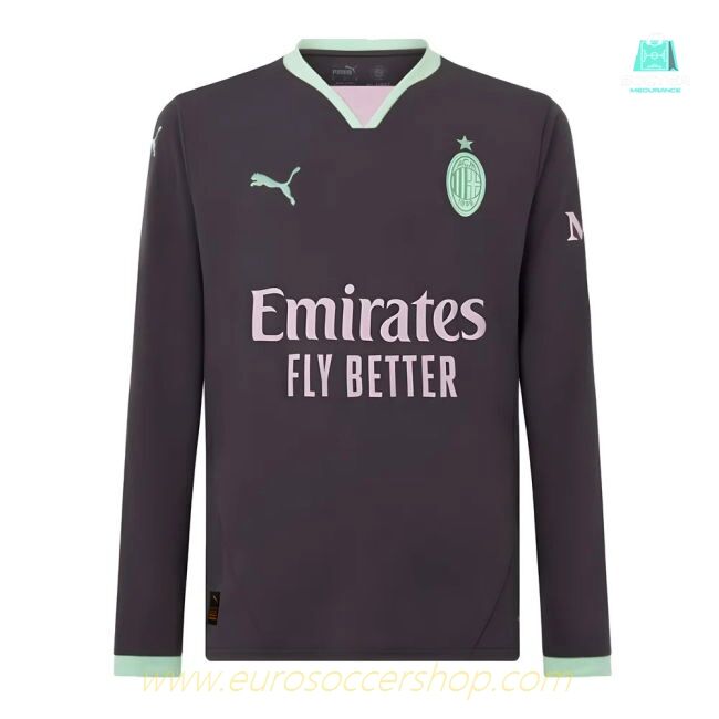 2024-2025 AC Milan Third Long Sleeve Shirt