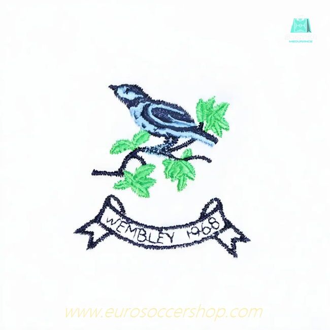 West Bromwich Albion 1968 FA Cup Final Retro Football Shirt