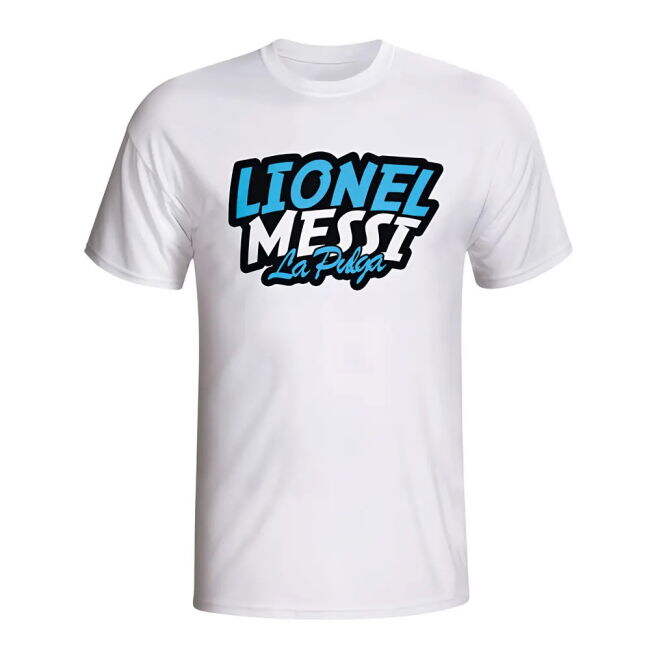 Top-Tier Climate-Control Lionel Messi Comic Book T-Shirt (White)
