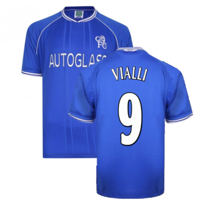Chelsea Stylish Home Jersey 2000-2001