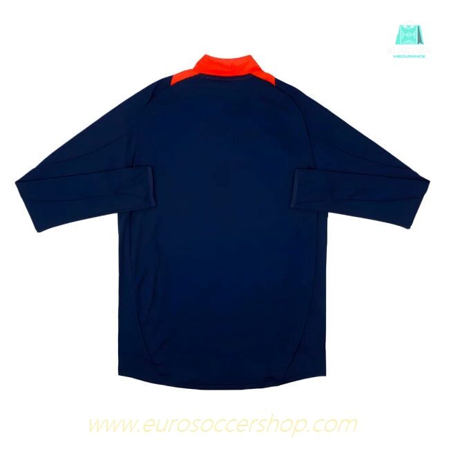2024-2025 Man Utd Wind Top (Night Indigo)