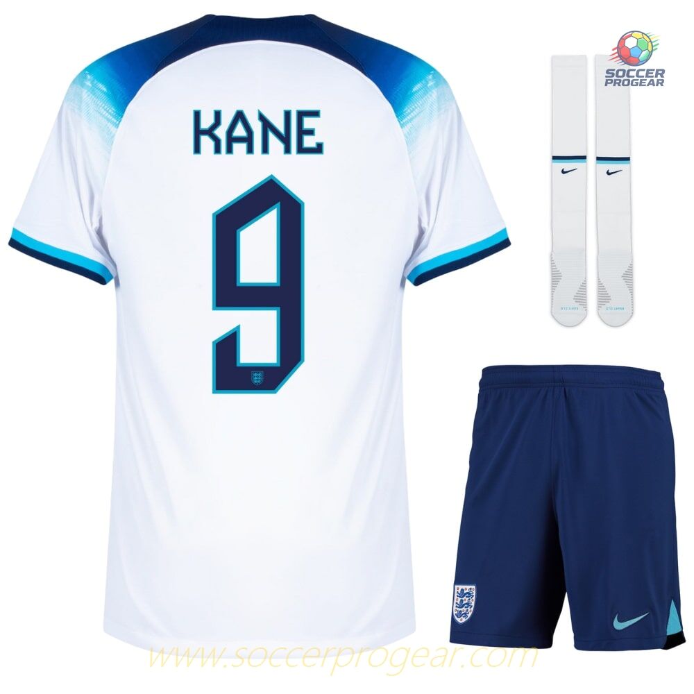 2022 2023 KANE ENGLAND Official HOME KIDS KIT JERSEY
