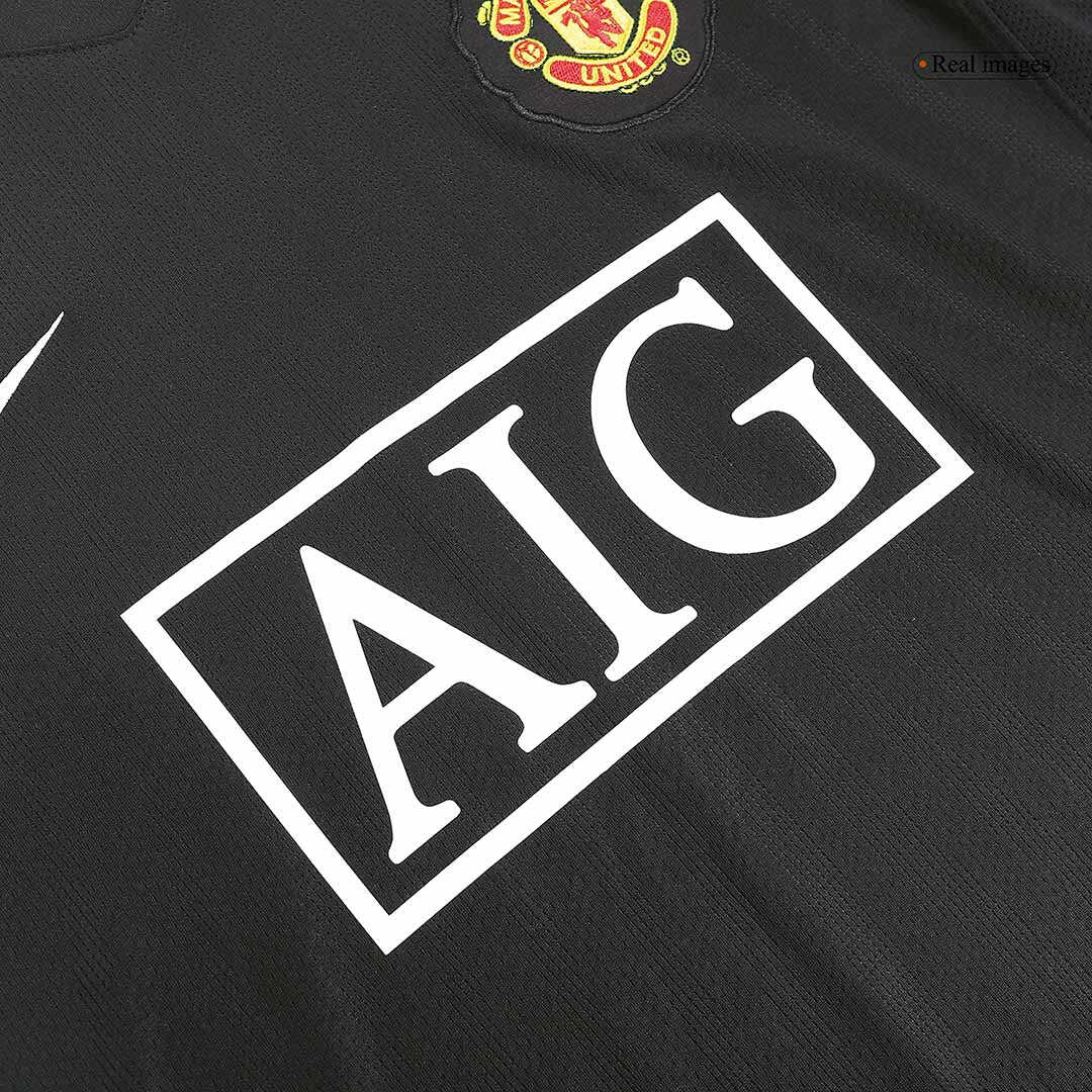 Vintage Soccer Jersey Manchester United Away Long Sleeve 2007/08