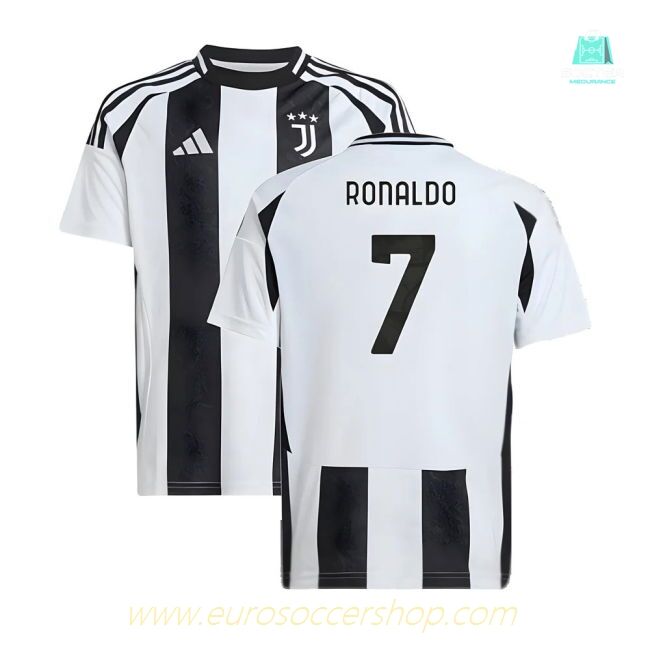 2024-2025 Juventus Home Shirt (Kids) (Ronaldo 7)