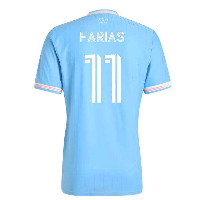Official Licensed Football Club Farias #11 Updated Design Faithful ...