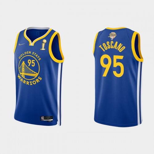 Golden State Warriors Juan #95 Authentic Style Swingman Jersey