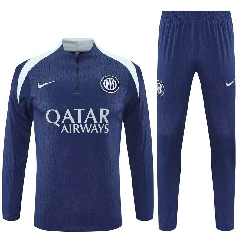 2526 Inter Milan Tracksuit - Blue - Official Replica 8376