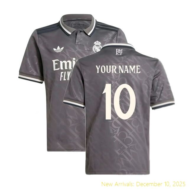 2024-2025 Real Madrid Third Shirt - High Quality Supporter Wear -...