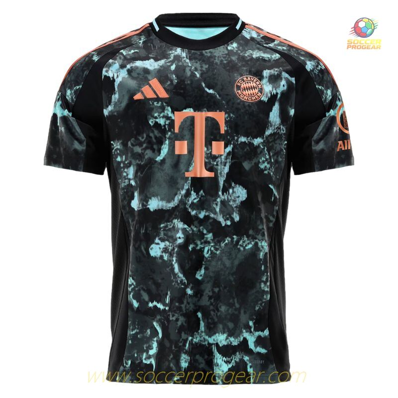Soccer Team Shirt Soccer Uniform Youth Bayern Munich Away 2024-2025 Season Musiala