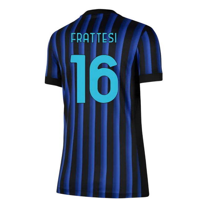 Inter Inter Milan Home Shirt Womens Frattesi #16 Pro Series Passio...