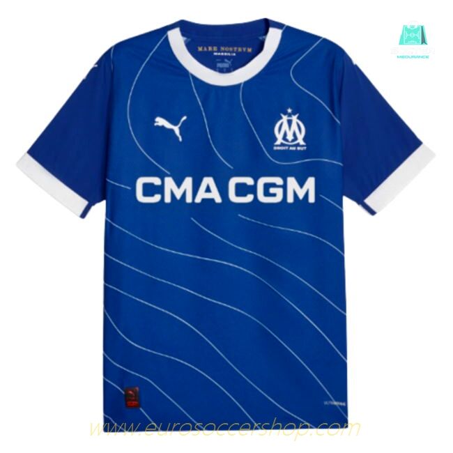 2023-2024 Marseille Away Shirt (Aubameyang 10)