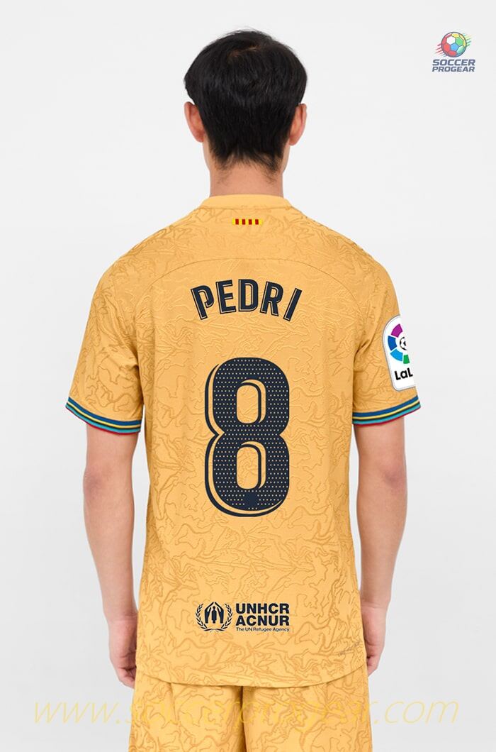 FC BARCELONA La Liga AWAY JERSEY PEDRI 2022 2023