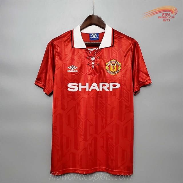 Manchester United Soccer Jersey 92-94 Home Game