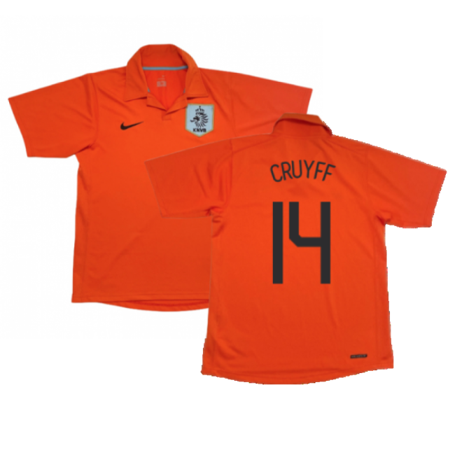 Cruyff 14 2025 Edition Holland Home Soccer Jersey 2006-2007