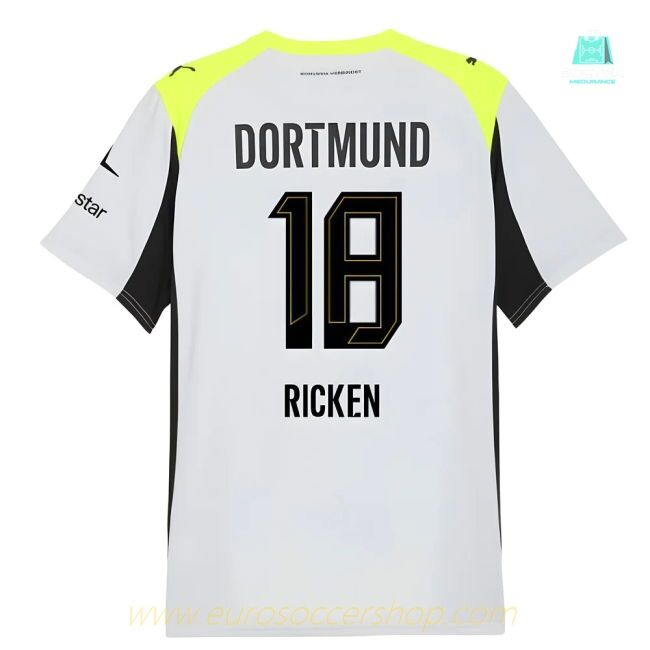 2025-2026 Borussia Dortmund Away Shirt (Ricken 18)