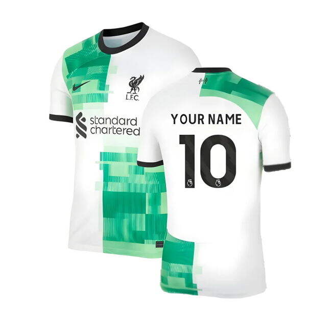 2023-20 Liverpool Away Football Shirt Name & Number L M S