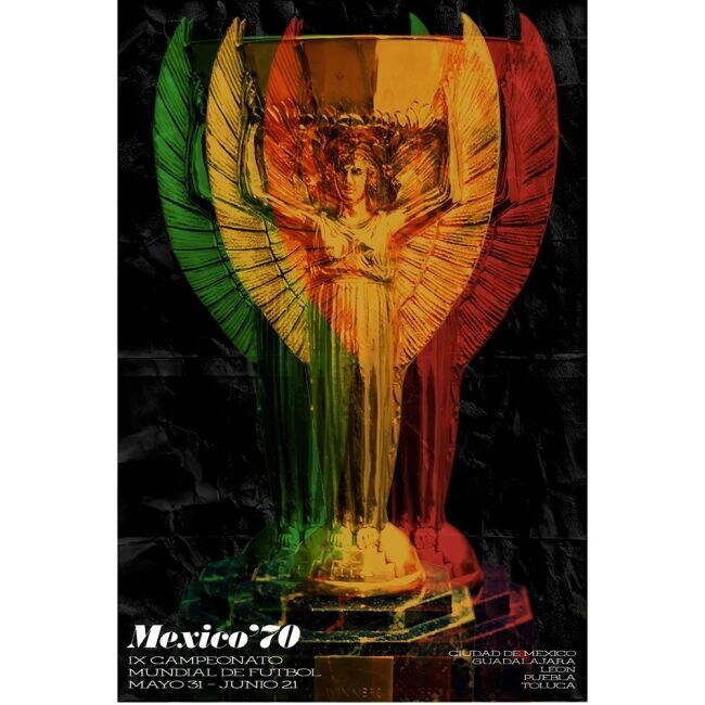 Exclusive-Design Pennarello: World Cup - Mexico 70 T-Shirt - Green