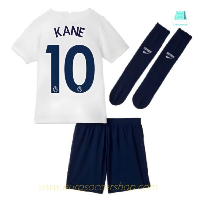 Tottenham 2021-2022 Little Boys Home Mini Kit (KANE 10)