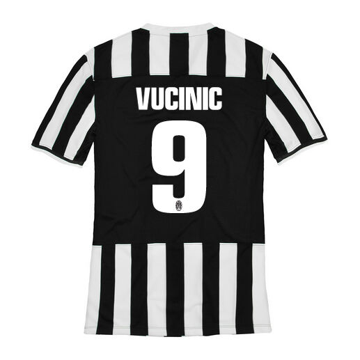 13-14 Juventus 9 Vucinic Home Jersey Shirt - Official Replica 1611