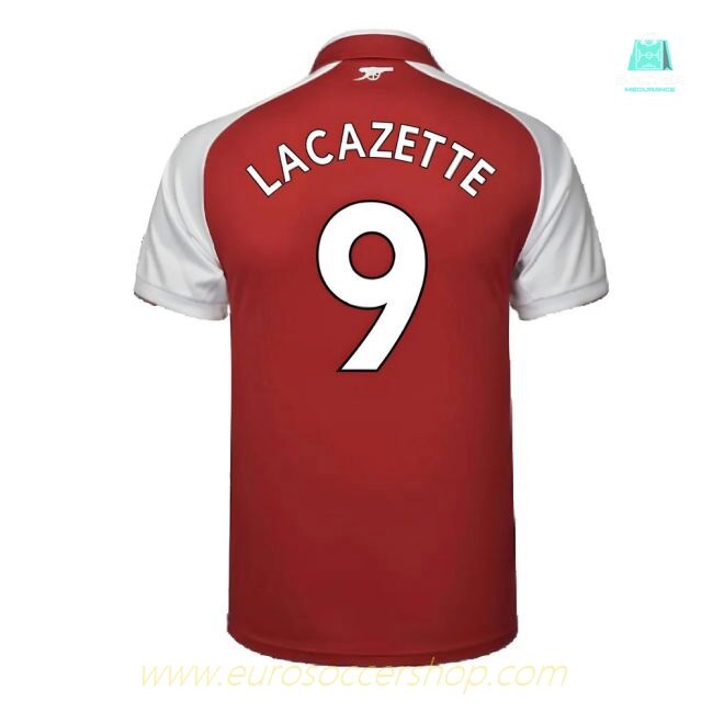 Arsenal 17/18 Home Football Shirt Adult Size XS ((Excellent) XS) (Lacazette 9)
