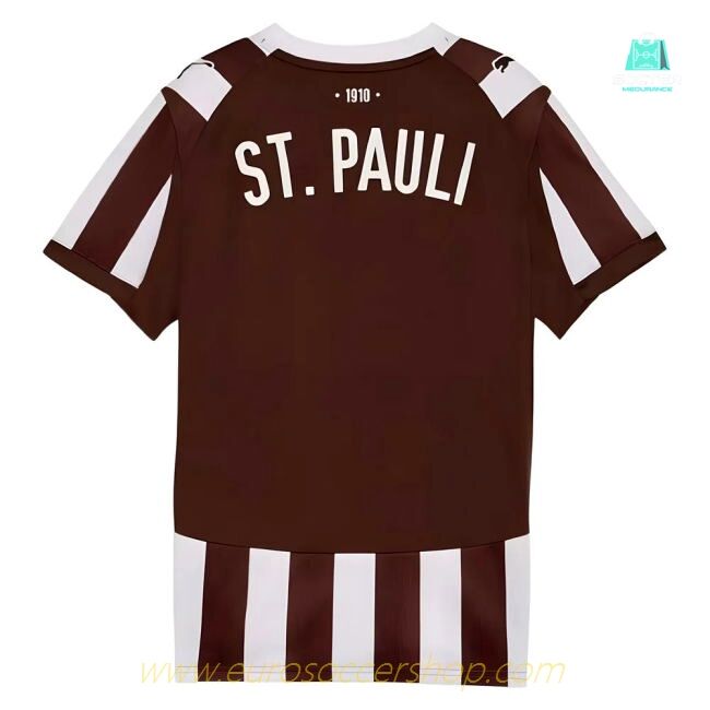 2025-2026 St Pauli Home Shirt (Kids)