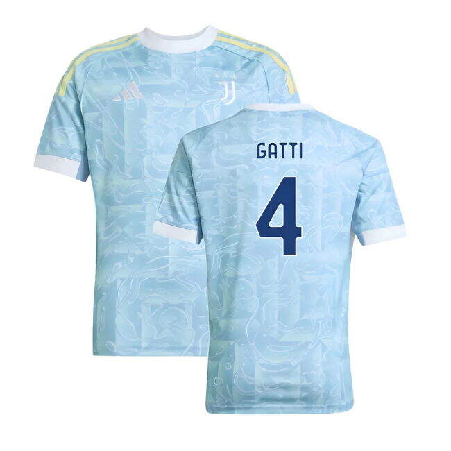 2025-2026 Juve Away Shirt (Kids) (Gatti 4) Antibacterial