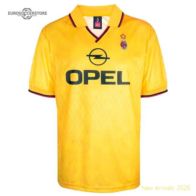 Excellent Ac Milan 1995-1996 Third Retro Shirt (boban 10)