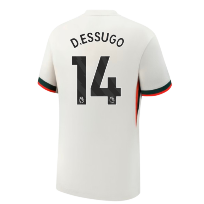 Adult 2025-2026 Chelsea Away Shirt (D.Essugo 14)