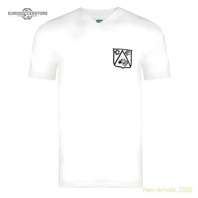 Score Draw Derby County 1958 Retro Football Shirt - Economical