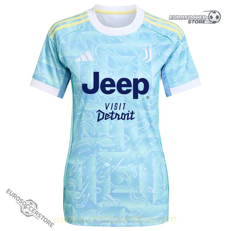 Juventus Women's Away Football Jersey for the 25-26 Season